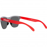 Oakley Frogskins Lite Sunglasses - Matt Fog Red / Prizm Black Lens Thumb 4