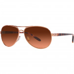 Oakley Ladies Feedback Sunglasses - Rose Gold / Prizm Brown Gradient Lens Thumb 0