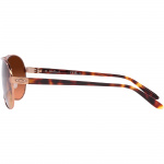 Oakley Ladies Feedback Sunglasses - Rose Gold / Prizm Brown Gradient Lens Thumb 3
