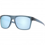 Oakley Leffingwell Sunglasses - Crystal Black / Prizm Deep Water Polarized Lens Thumb 0