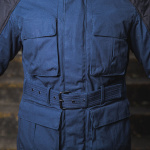 Oxford Heritage Tech 1.0 Textile Jacket - Navy Thumb 4