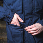Oxford Heritage Tech 1.0 Textile Jacket - Navy Thumb 5