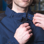 Oxford Heritage Tech 1.0 Textile Jacket - Navy Thumb 6