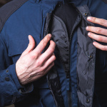 Oxford Heritage Tech 1.0 Textile Jacket - Navy Thumb 7