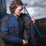Oxford Heritage Tech 1.0 Textile Jacket - Navy Thumb 9