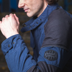 Oxford Heritage Tech 1.0 Textile Jacket - Navy Thumb 10