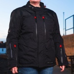 Oxford Ladies Mondial Textile Jacket - Tech Black Thumb 2