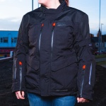 Oxford Ladies Mondial Textile Jacket - Tech Black Thumb 3