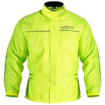 Oxford Rainseal All Weather Over Jacket - Fluorescent Yellow Thumb 0