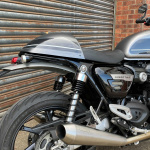 Pyramid Solo Seat Cowl Jet Black - Triumph Speed Twin  Thumb 2