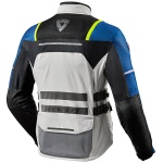 Rev'it Offtrack Textile Jacket - Silver / Blue Thumb 1