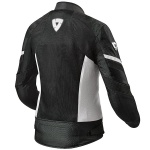 Rev'it Ladies Arc Air Textile Jacket - Black / White Thumb 1