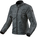 Rev'it Ladies Shade H2O Textile Jacket - Leopard Grey Thumb 0