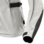 Rev'it Ladies Voltiac 2 Textile Jacket - Silver / Black Thumb 2
