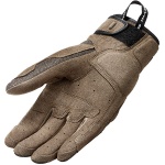 Rev'it Ladies Volcano Textile Gloves - Sand / Black