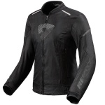 Rev'it Ladies Sprint H2O Textile Jacket - Black / Anthracite Thumb 0