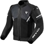 Rev'it Mantis 2 H2O Textile Jacket - Black / White Thumb 0