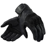 Rev'it Tracker Leather Gloves - Black Thumb 0