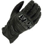 Richa Stealth Leather Gloves - Black - FREE UK DELIVERY