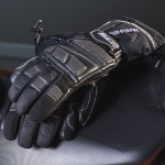 Richa Carbon Winter Waterproof Leather Gloves - Black Thumb 6