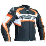RST Tractech Evo R CE Textile Jacket - Black / Flo Red Thumb 0