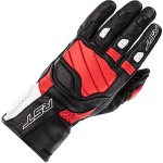 RST Turbine CE Leather Gloves - Black / Red / White Thumb 0