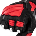 RST Turbine CE Leather Gloves - Black / Red / White Thumb 6