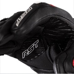 RST Turbine CE Leather Gloves - Black / Red / White Thumb 7