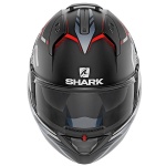 Shark Evo-One 2 - Keenser Matt Black / Silver / Red Thumb 2