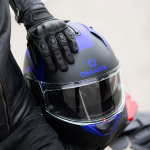 Shark Evo ES - Kedje Matt Blue / Black  Thumb 6