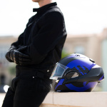 Shark Evo ES - Kedje Matt Blue / Black  Thumb 7