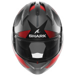 Shark Evo GT - Tekline Matt Black / Anthracite / Red Thumb 2