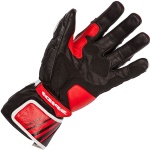 Spidi Carbo 7 CE Gloves - Red / Black Thumb 1