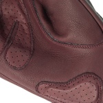 Tucano Urbano Gig Pro Leather Gloves - Burgundy Red Thumb 1
