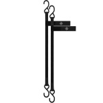 Tucano Urbano Thook Luggage Straps - Black Thumb 1