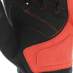 Tucano Urbano Ladies Penna Textile Gloves - Black / Red Thumb 3
