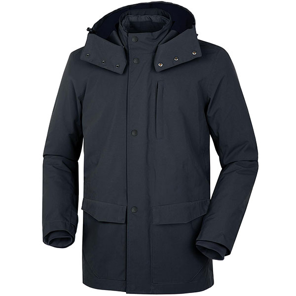 Image of Tucano Urbano Brera Textile Jacket - Dark Blue