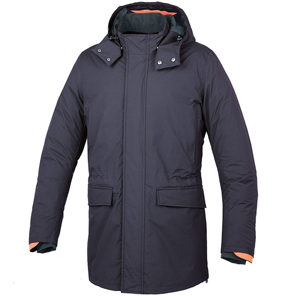 Image of Tucano Urbano Central Park Textile Jacket - Dark Blue