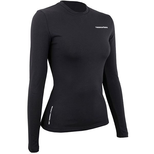 Image of Tucano Urbano Ladies North Pole Long Sleeved Top - Black