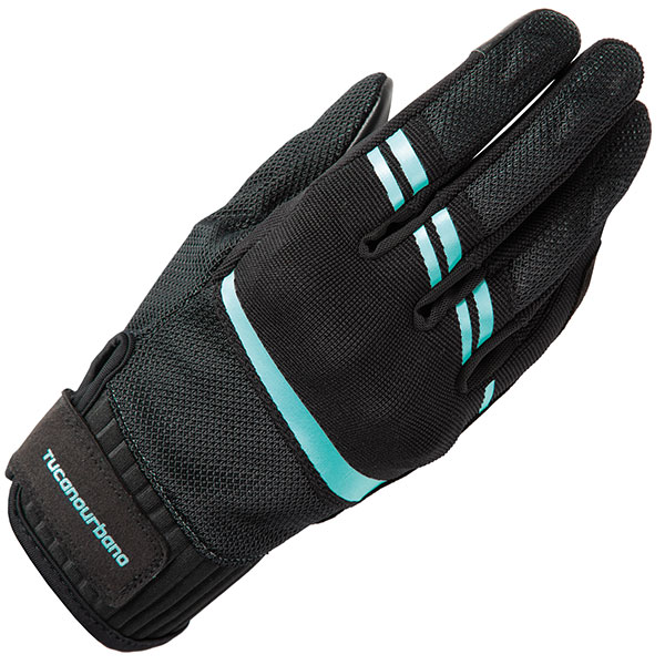 Image of Tucano Urbano Ladies Penna Textile Gloves - Black / Tiffy