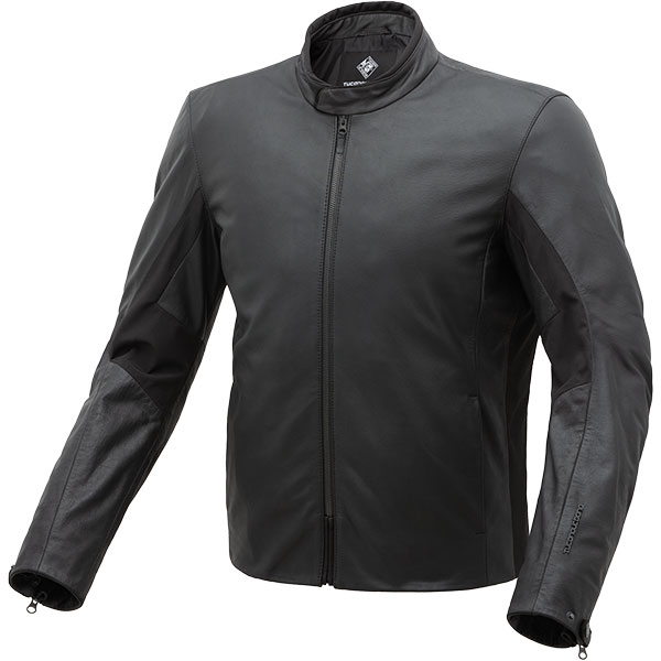 Tucano Urbano Vittorio Leather Jacket - Black - FREE UK DELIVERY