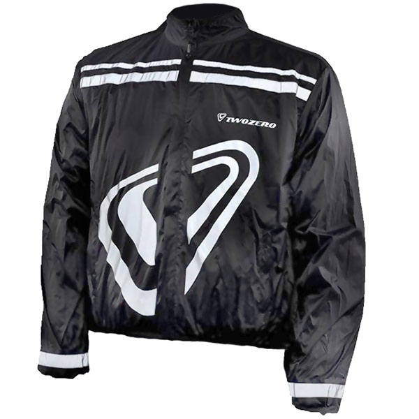 Image of TwoZero Hi-Vis Cyclone Jacket - Black