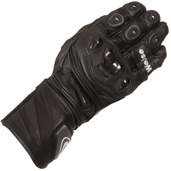 Image of Weise Lancer Leather Gloves - Black