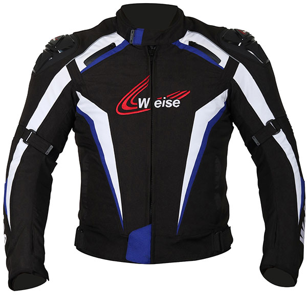 Image of Weise Ascari Textile Jacket - Black / Blue