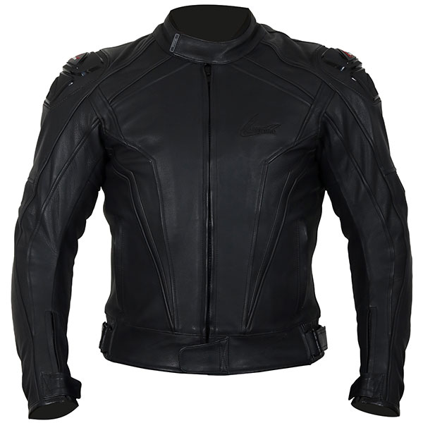 Image of Weise Diablo Leather Jacket - Black