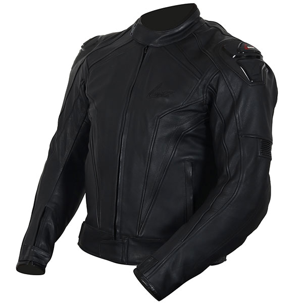 Weise Diablo Leather Jacket Black FREE UK DELIVERY