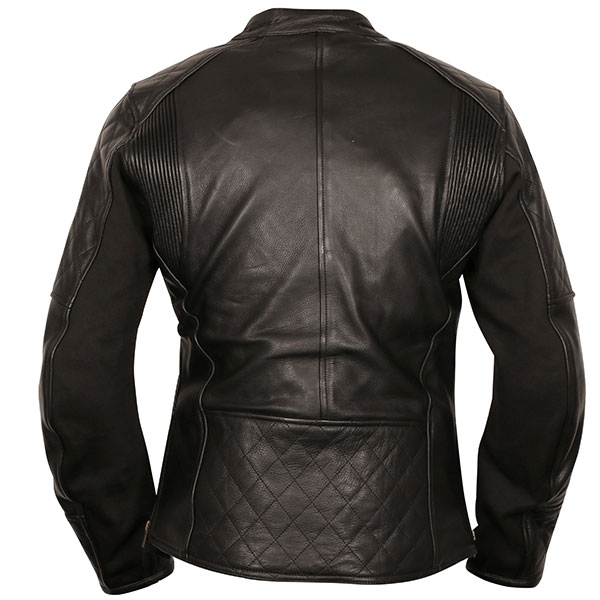 Weise Ladies Chicago Leather Jacket - Black - FREE UK DELIVERY