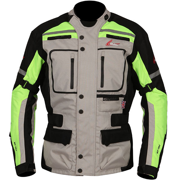 Image of Weise Stuttgart Textile Jacket - Stone / Neon