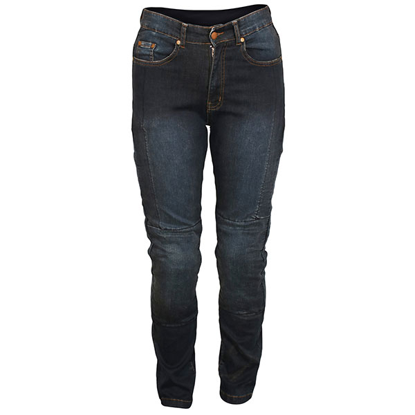 Image of Weise Ladies Tundra Denim Textile Jeans - Blue