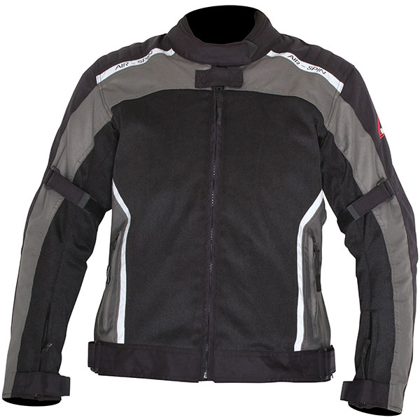 Image of Weise Ladies Air Spin Textile Jacket - Black / Gun